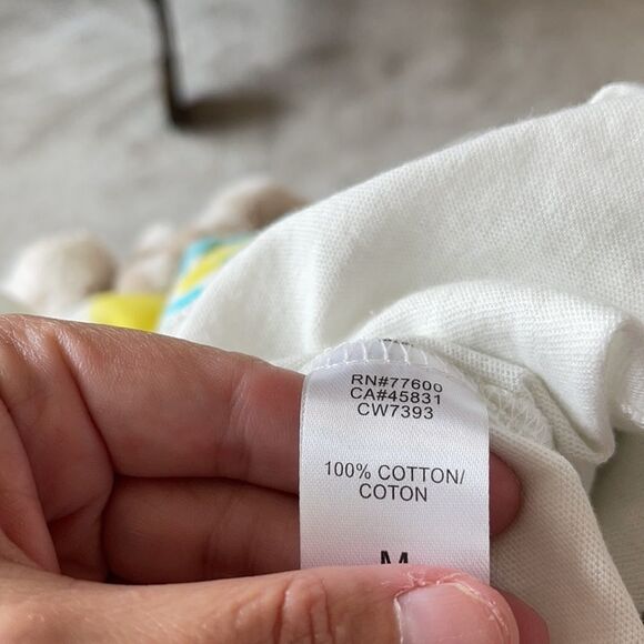 NWT Chaser Feel The Vibes Graphic Tee Shirt XS - Picture 5 of 5